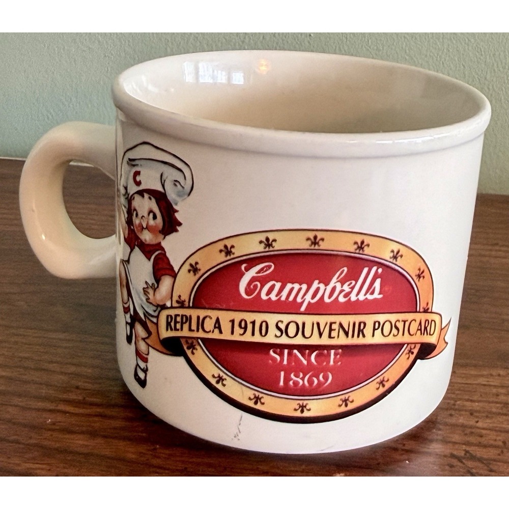 Vintage 1994 Campbell's Soup Collectible 8 oz Coffee Tea Cup Made by Westwood